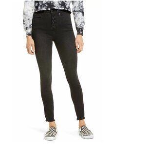 PTCL High Waist Raw Hem Skinny Jeans